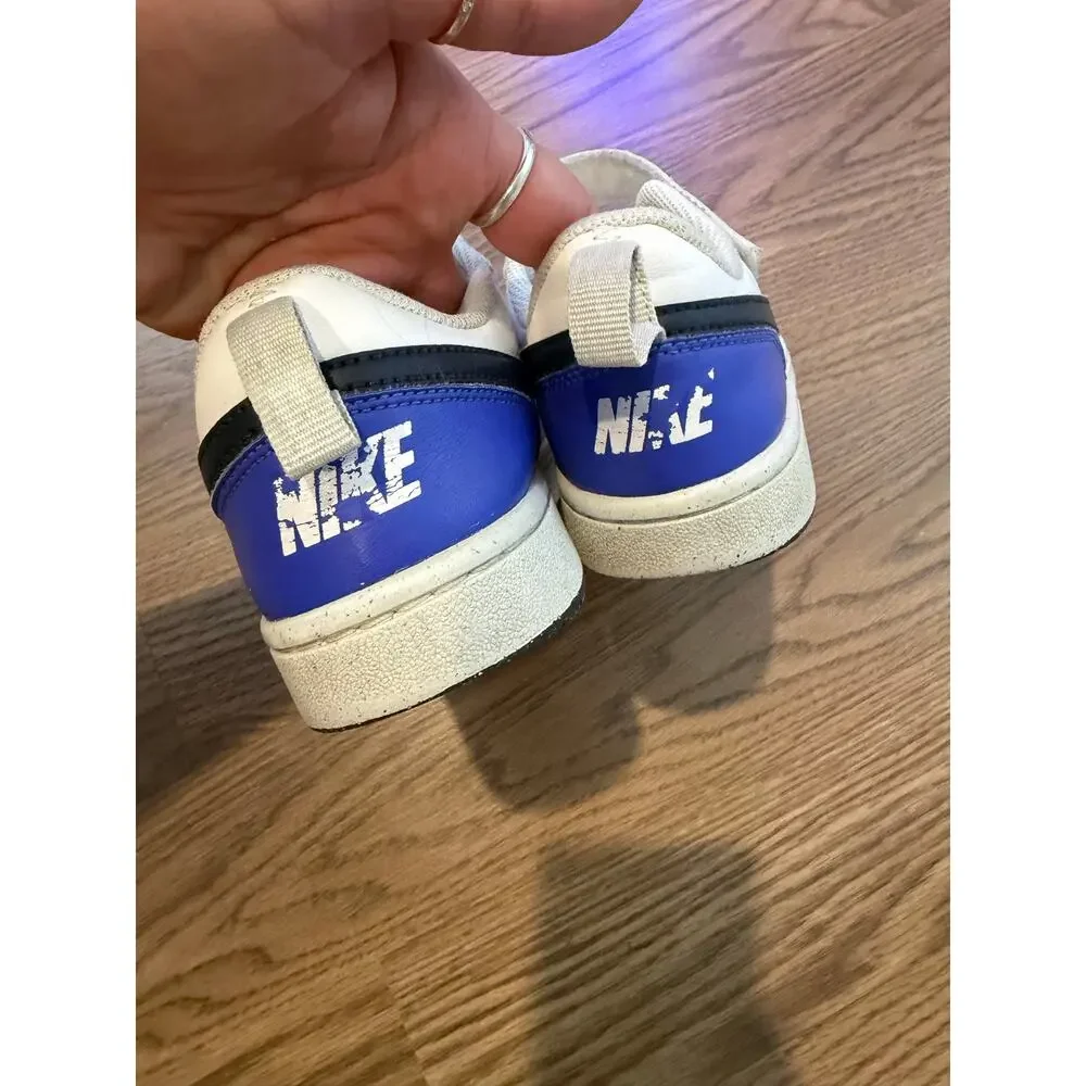 Nike Court Borough Low Recraft PS Pink Ultramarine Youth Size 3Y Sneakers Shoes